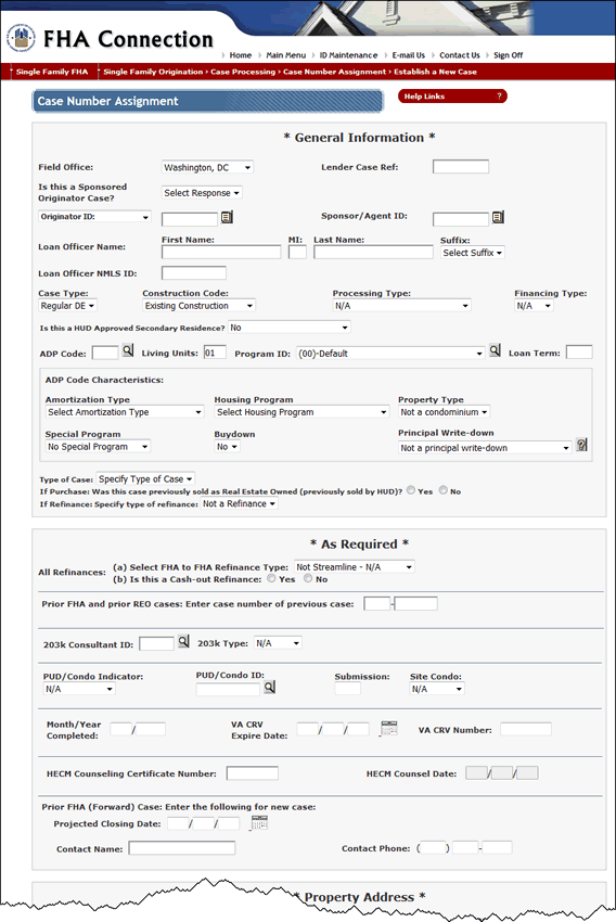 va lapp case number assignment